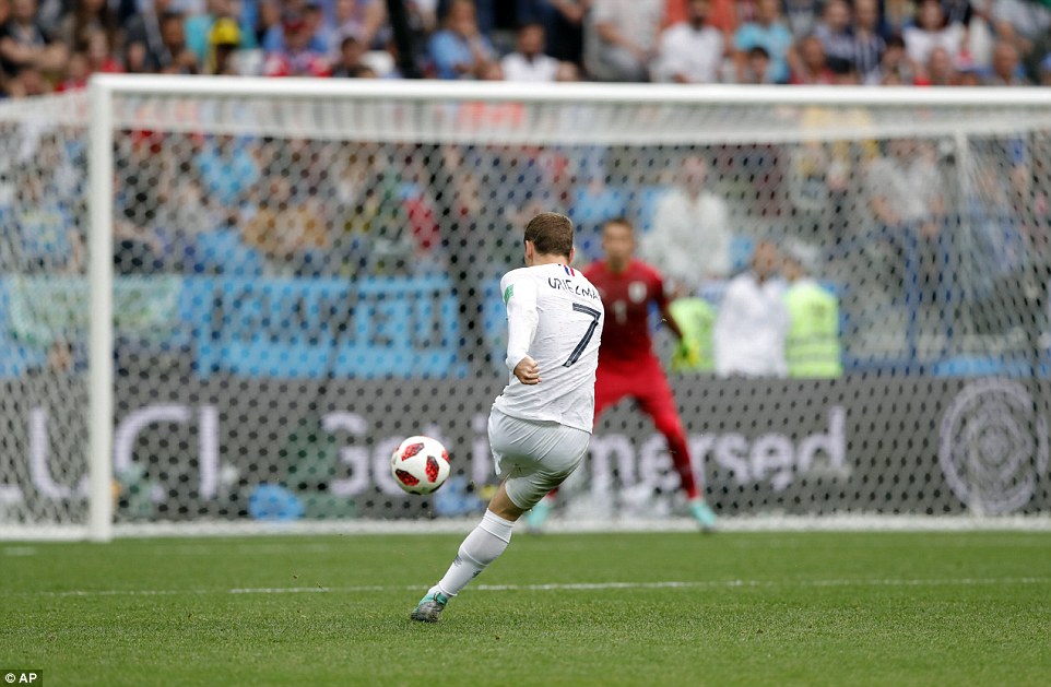 Antoine Griezmann niwe wahesheje u Bufaransa intsinzi ku gitego cya kabiri