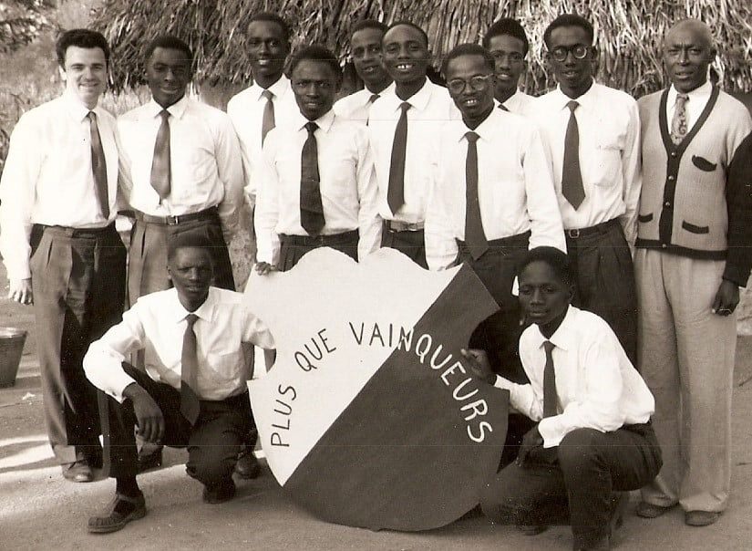 Ubwo Poromosiyo ya mbere y'abize muri College Gitwe basozaga amashuri mu 1959