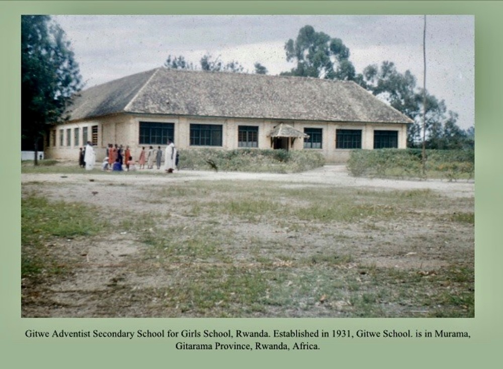 Ishuri ryisumbuye ry'abakobwa ryubatswe i Gitwe mu mwaka wa 1931