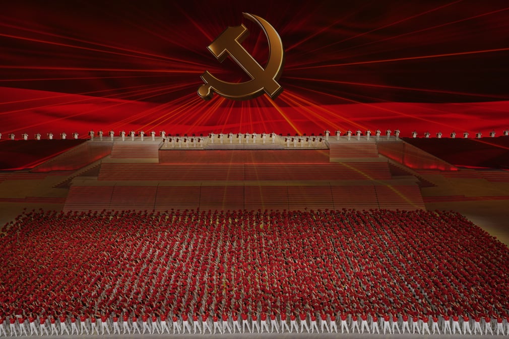 Ibi birori byo kwizihiza imyaka 100 Ishyaka ry'Aba-Communist rimaze byaranzwe n'imyiyerekano itandukanye