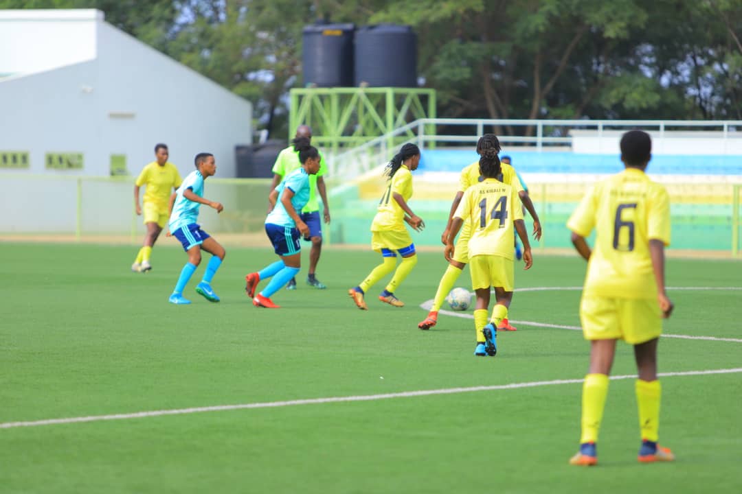 Habanje umukino wahuje AS Kigali WFC A na B