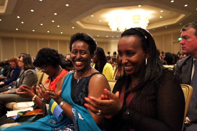 Madamu Jeannette Kagame nawe yitabiriye Rwanda Day 2012