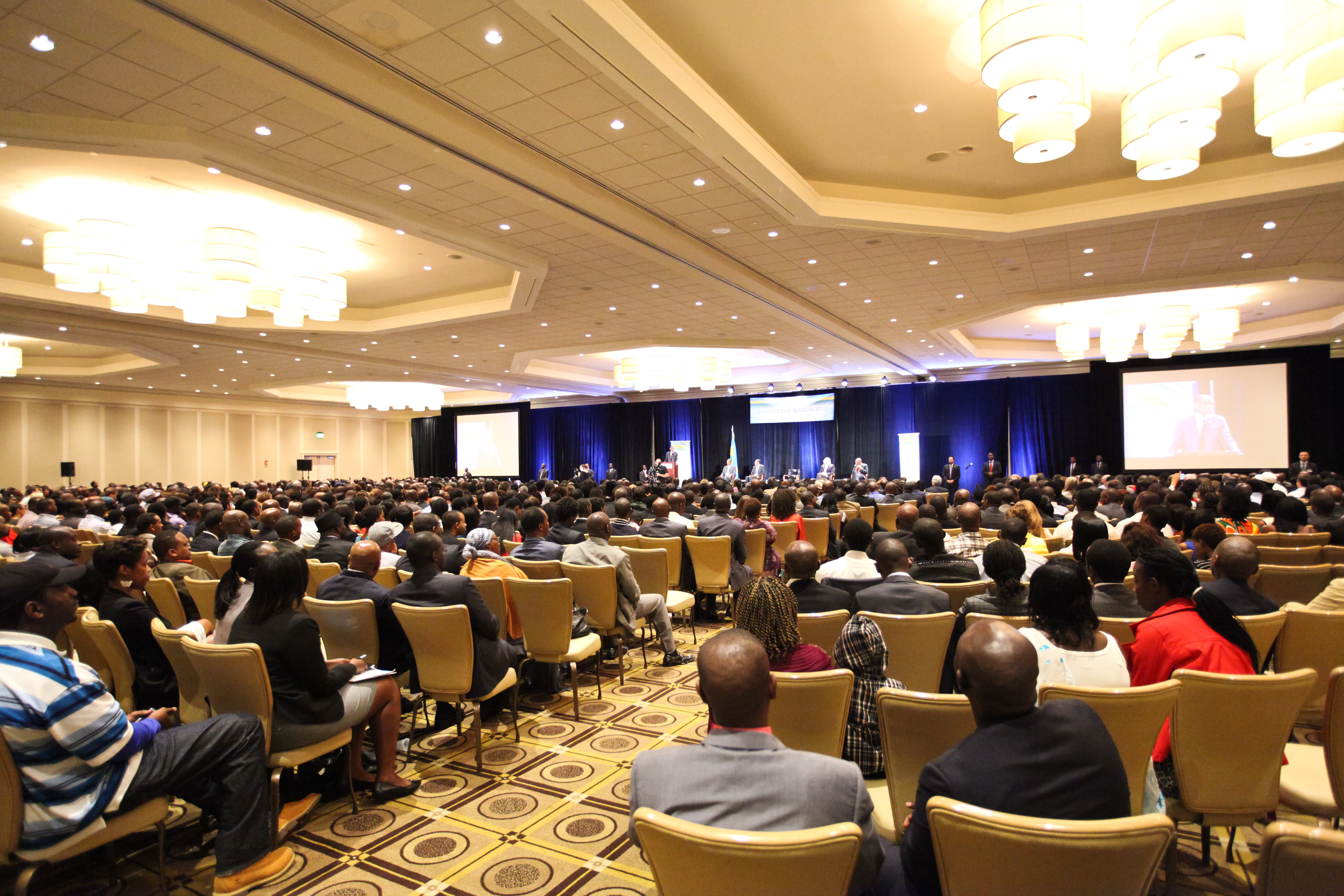 Rwanda Day yabereye i Boston Kayinamura Yohani ari mu bayitabiriye