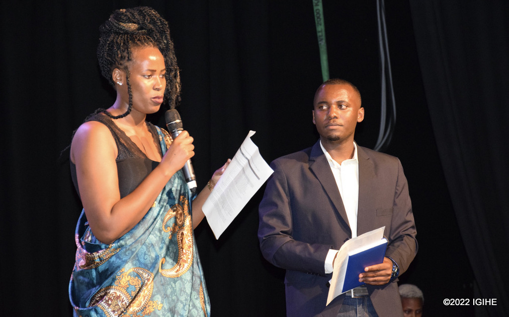 Ingabire Clinton na Samuel Nkindi, bayoboye ibiganiro nk’urubyiruko