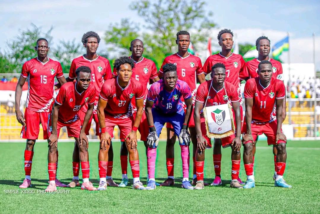 Abakinnyi 11 Sudani yabanje mu kibuga