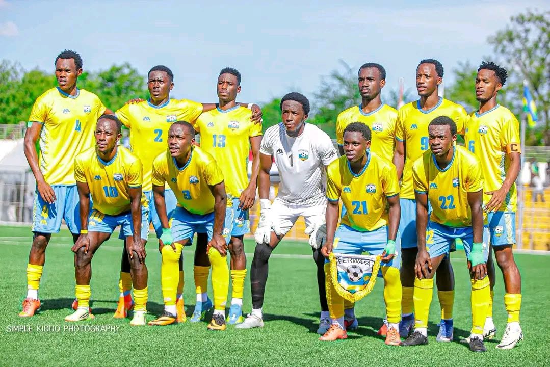 Abakinnyi 11 u Rwanda rwabanje mu kibuga