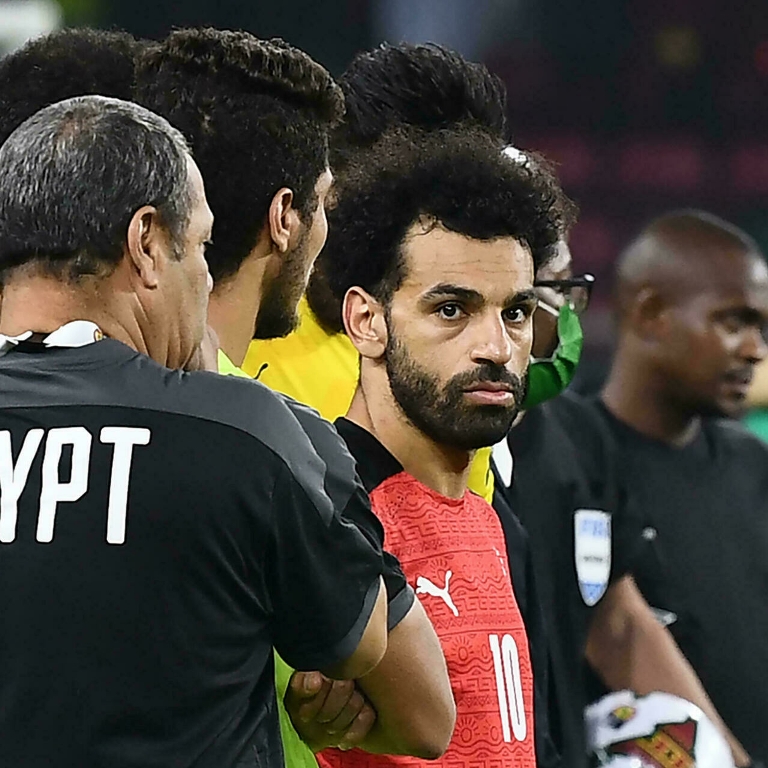 Mohamed Salah na bagenzi be bababajwe cyane no gutsindwa na Sénégal ku mukino wa nyuma wa CAN 2021
