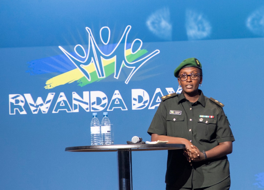 Lt Col Lausanne Ingabire Nsengimana yakanguriye urubyiruko gukoresha imbaraga zarwo mu kubaka igihugu