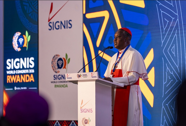 Cardinal Kambanda yagaragaje amateka y'u Rwanda nk'urugero rw'ibibi n'ibyiza itangazamakuru ryakora