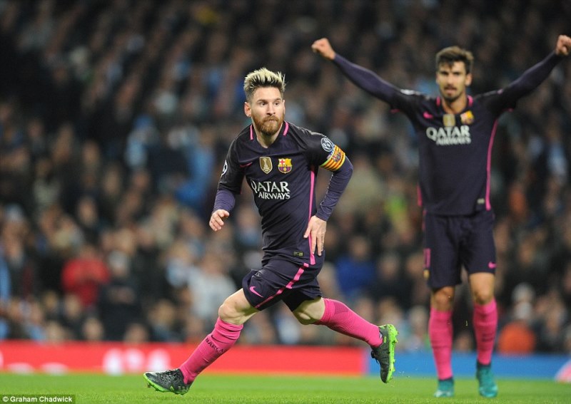 Lionel Messi niwe wafunguye amazamu