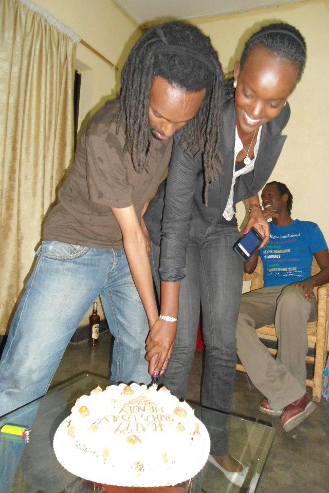 Aurore akata cake na Henry.