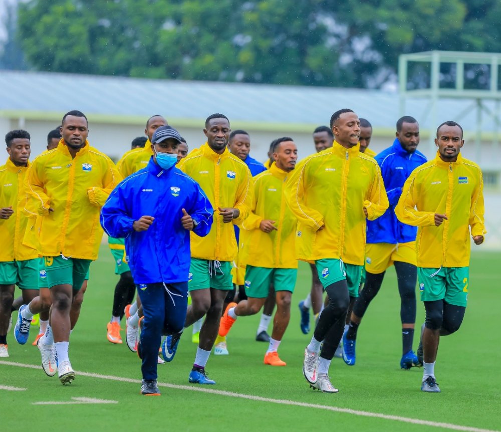 Amavubi ari kwitegura imikino ibiri azahuramo na Mozambique na Cameroun mu mpera z'uku kwezi