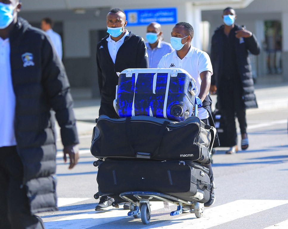 Tuyisenge Jacques utarasoje umukino w'i Kigali kubera imvune y'umutsi, yajyanye n'abandi