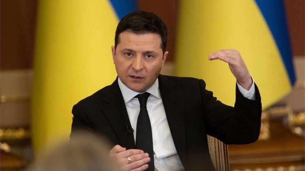 Perezida Zelensky wa Ukraine yavuze ko ibikorwa byo gukabiriza intambara bikorwa na Amerika n'u Burayi biri gushyira ubukungu bw'igihugu cye mu bibazo