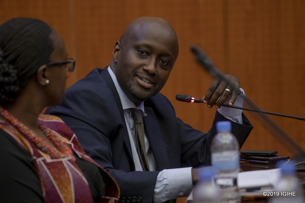Umunyamabanga wa leta muri Minisiteri y'ububanyi n'amahanga, Amb.Nduhungirehe Olivier