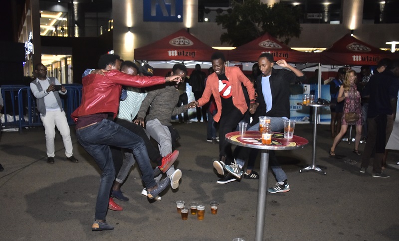 Ibyishimo byari byose nyuma yo kwinjira mu mwaka wa 2017