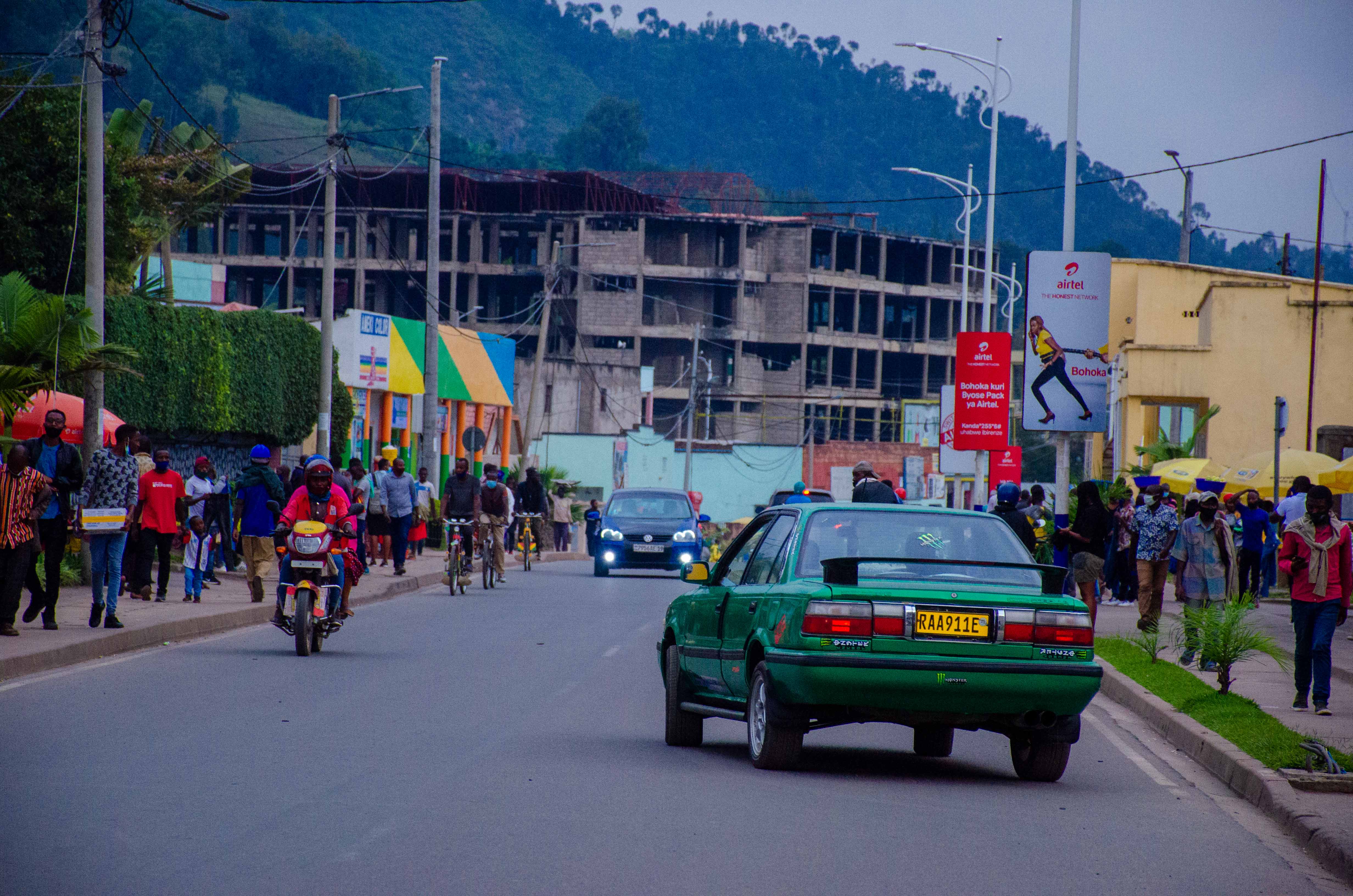 Uko byari byifashe i Rubavu ku masaha y'umugoroba wo ku wa Kabiri