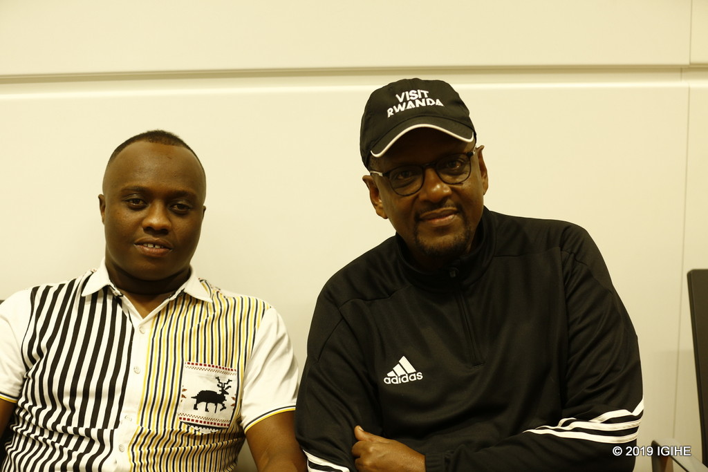 King James (ibumoso) na Masamba Intore bari ku ruhembe rw'abahanzi bazasusurutsa abazitabira Rwanda Day