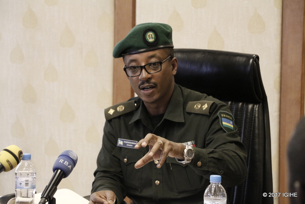 Umuvugizi w’Ingabo z’u Rwanda, Lt Col René Ngendahimana