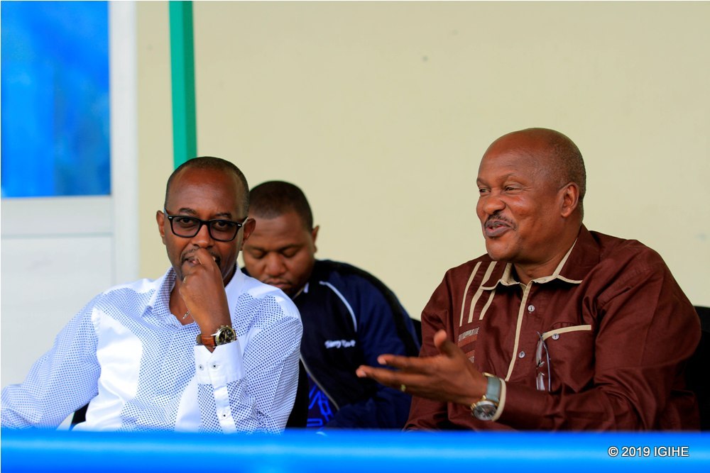 Perezida wa Ferwafa, (Rtd) Brig Gen Sekamana Jean Damascène, yakurikiye uyu mukino