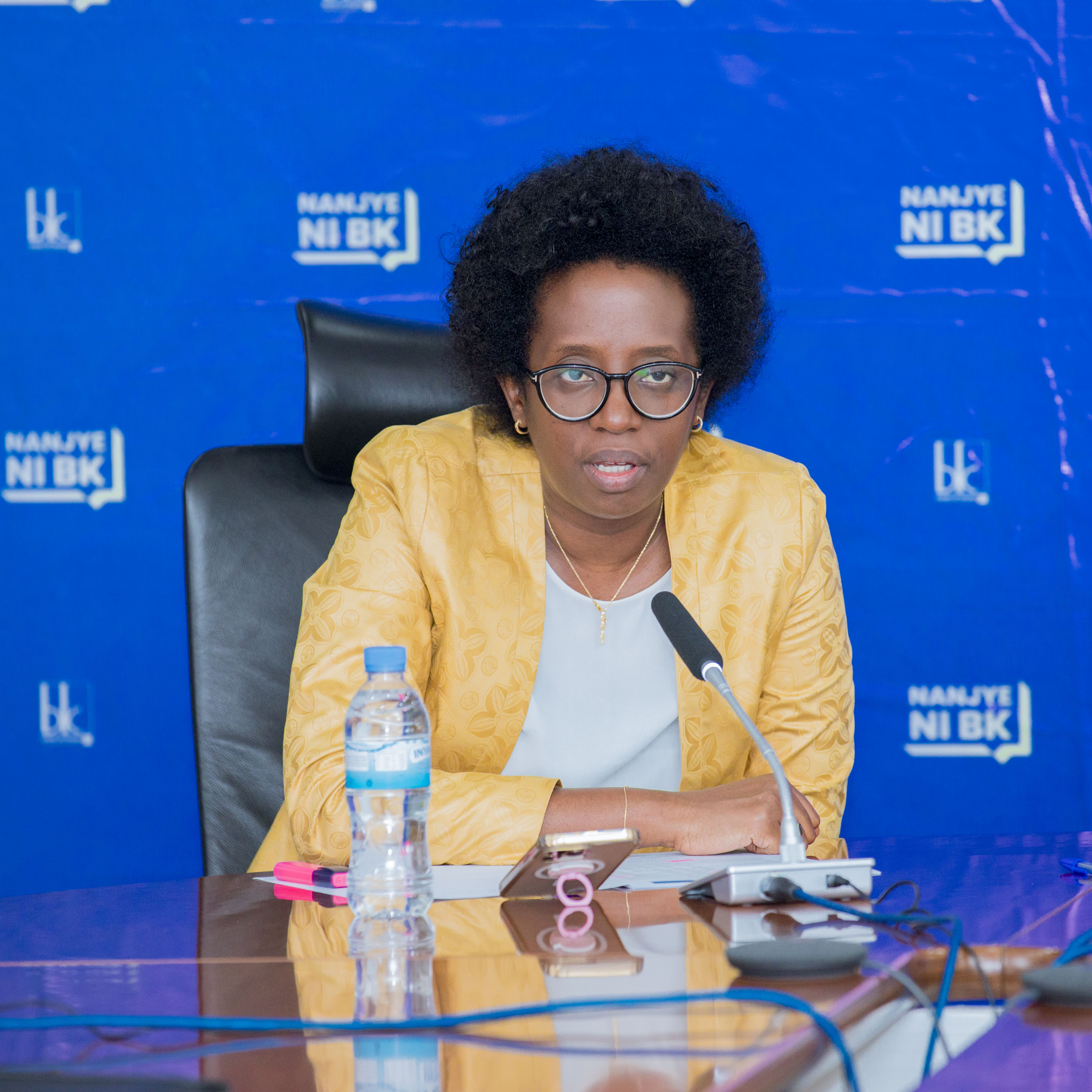 Umuyobozi Mukuru wa Banki ya Kigali, Dr. Diane Karusisi, yavuze ko bafite intego yo kunoza serivisi batanga