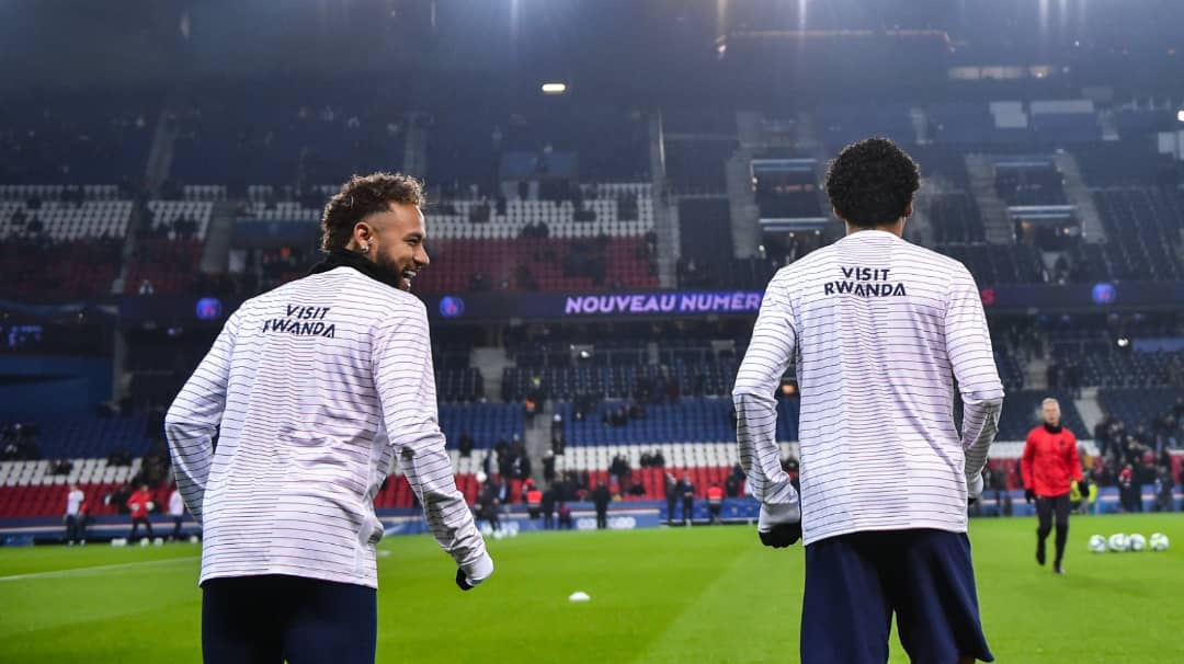 Paris Saint-Germain yamamaza ubukerarugendo bw'u Rwanda binyuze mu kwambara ikirango cya Visit Rwanda