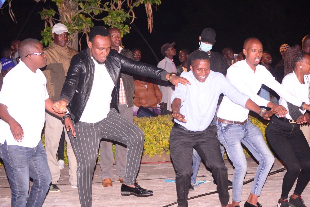 Abacyitabiriye bongeye kwishimira guhurira hamwe nyuma y'imyaka ibiri ishize iki gitaramo kitaba kuber aingamba zo kurwanya Covid-19