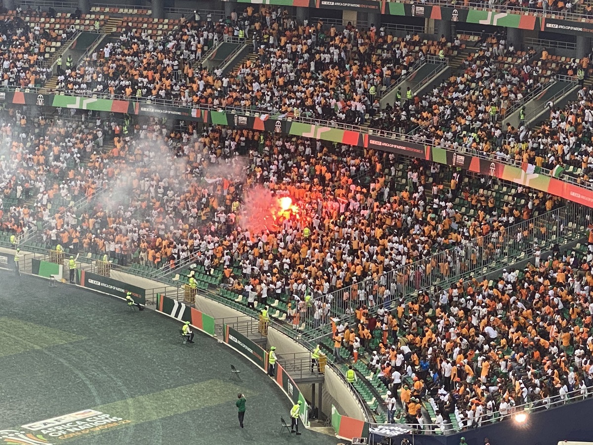 Abafana bari benshi kuri Stade Olympique Alassane Ouattara d'Ébimpé