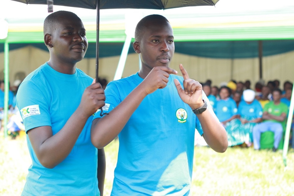 Abafite Ubumuga butandukanye bari bitabiriye ubu bukangurambaga