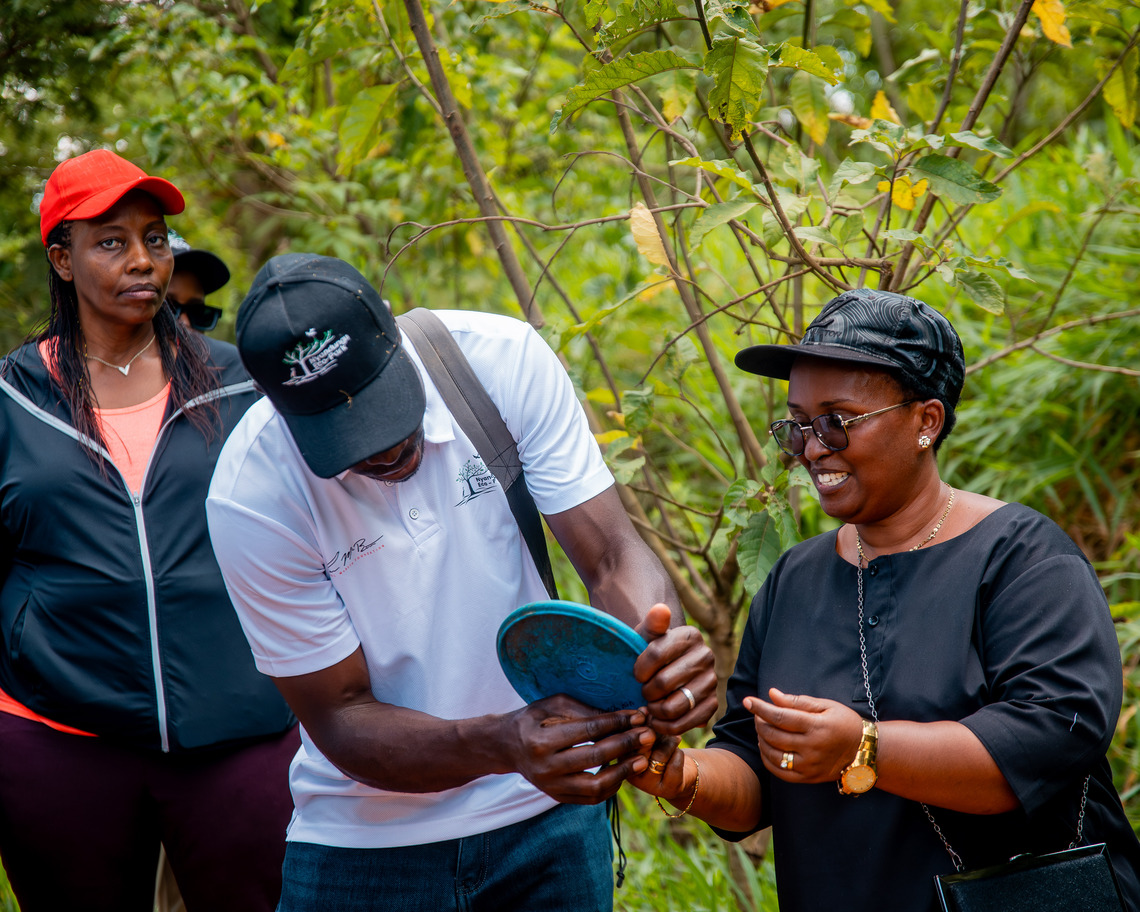 Disc Golf yakiriwe neza mu Rwanda