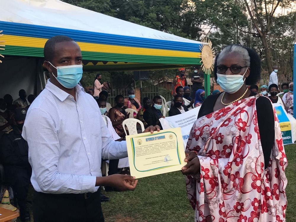 Abahize abandi mu bukangurambaga bw'Ubumwe n'Ubwiyunge bashimiwe