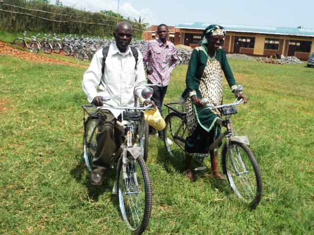 Abahawe amagare batangiye kwimenyereza kuyanyonga
