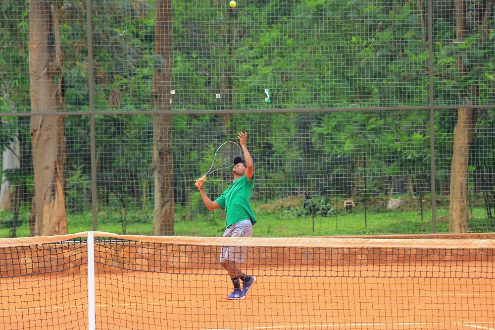 Abakinnyi b'ibihangange bari mu Rwanda guhatanira Rwanda Open 2022