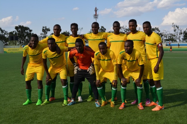 Abakinnyi ba AS Kigali babanje mu kibuga