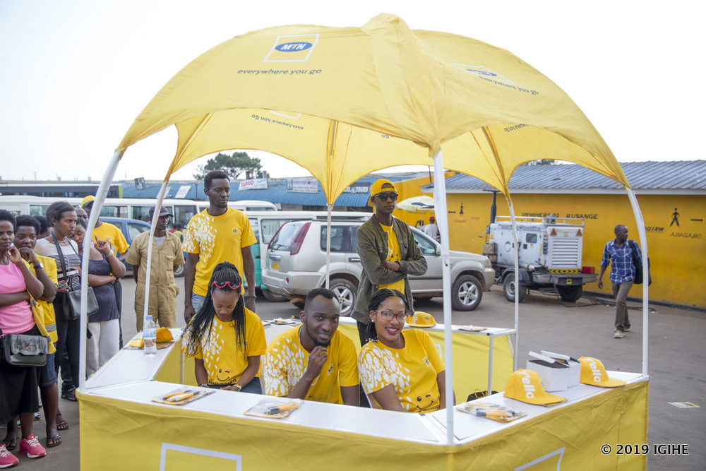 Abakozi ba MTN biteguye gufasha abakiliya babagana