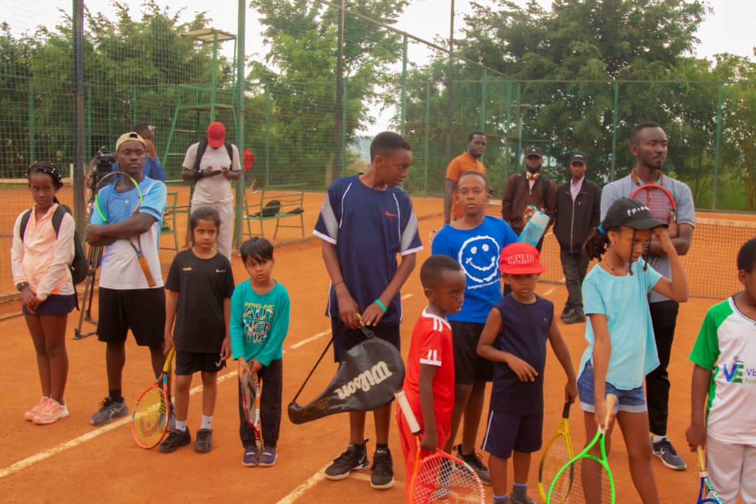 Abana 26 bashya binjiye muri gahunda ya Rwanda Youth Tennis Development
