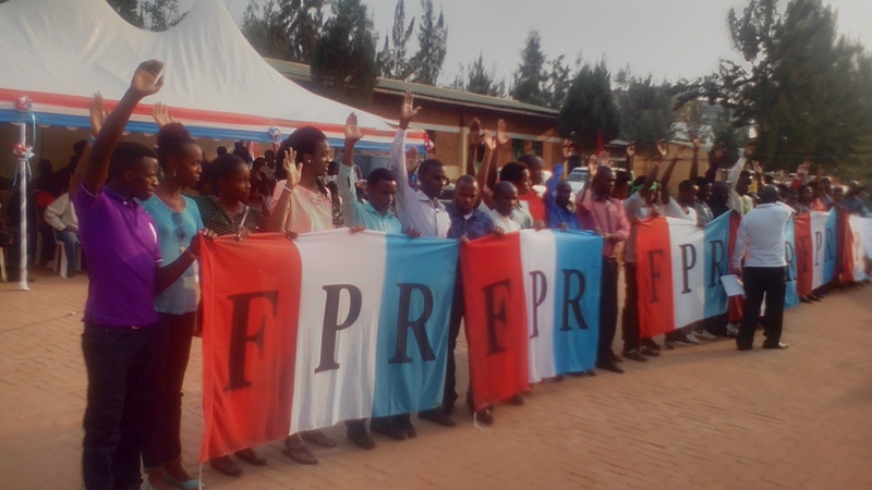 Abanyamuryango barahiye ku Kacyiru basabwe kugendera ku mahame y'Umuryango