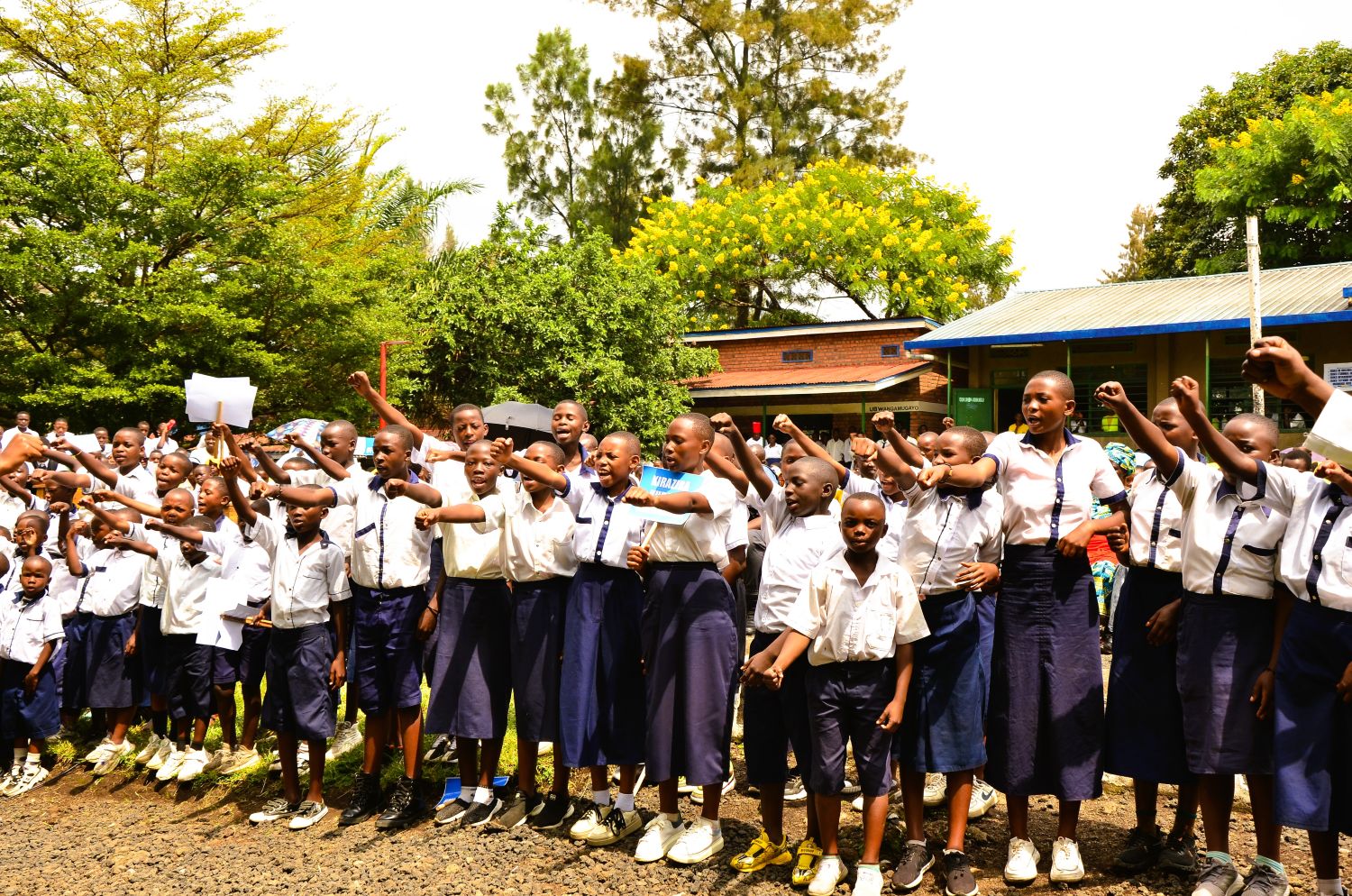 Abanyeshuri bo kuri GS Amahoro muri Gisenyi basabwe kugira isuku umuco
