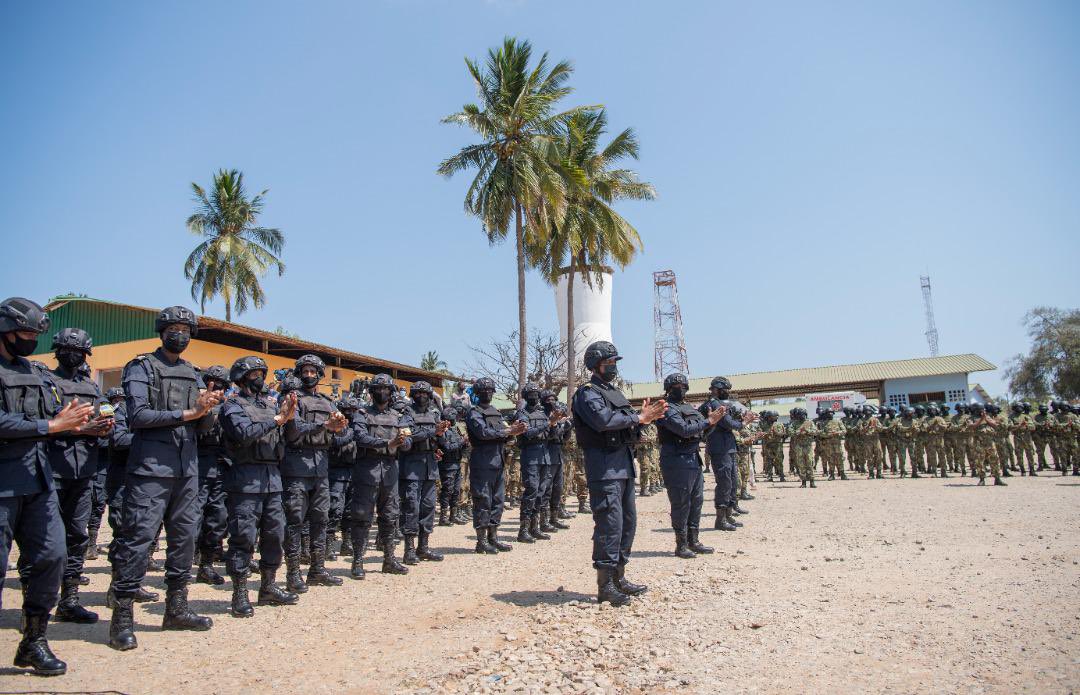 Uretse ingabo, hari n'abapolisi b'u Rwanda boherejwe muri Mozambique guhashya ibyihebe byari byarahayogoje