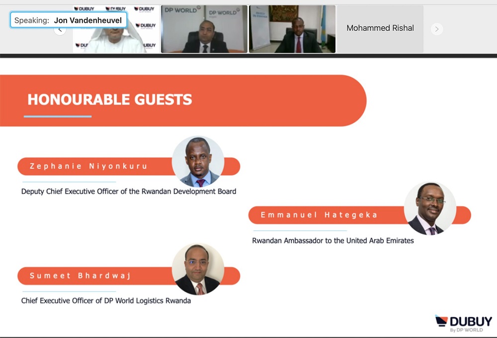 Abashyitsi bakuru bitabiriye umuhango wo gutangiza ku mugaragaro Iguriro rya DUBUY.com
