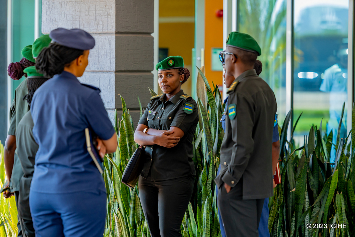 Abasirikare bakiri urubyiruko bitabiriye ibirori bya YouthConnekt