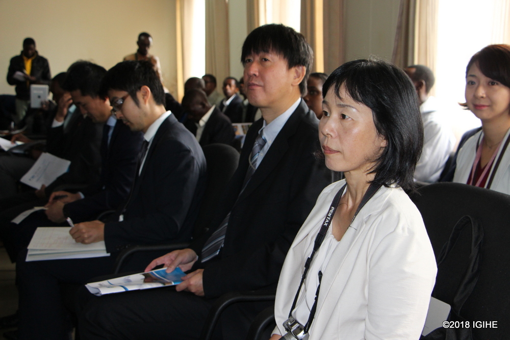 Abayapani bakora muri ambasade na JICA bari bitabiriye ibi birori