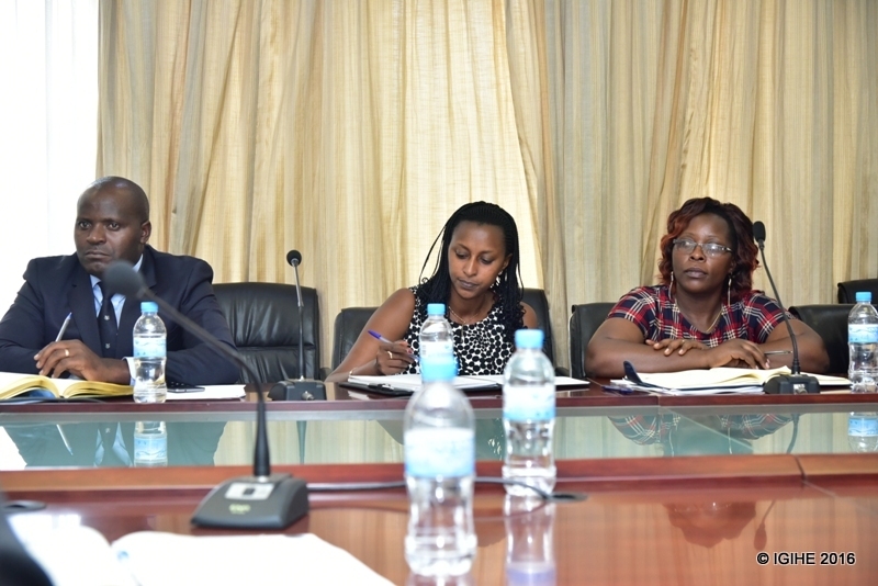 Abayobozi mu kigo cy'igihugu gishinzwe amakoperative, RCA