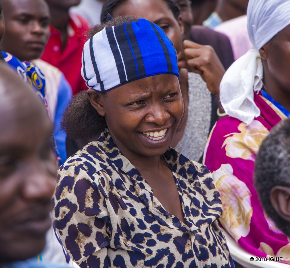Akanyamuneza kari kose ku bo mu miryango yafashijwe