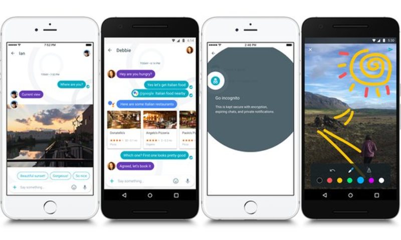 Google Allo ikorerwaho ibintu byinshi bitaba kuri WhatsApp bituma ishobora kuyirusha abakunzi