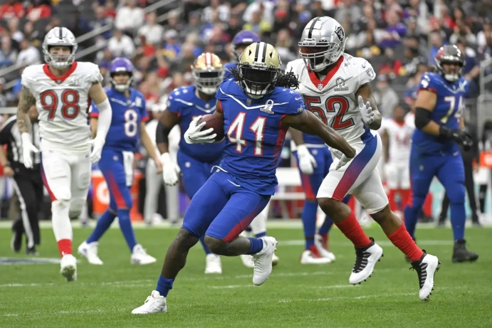 Alvin Kamara yatawe muri yombi nyuma yo gukina umukino w'intoranywa wa Pro Bowl 2022