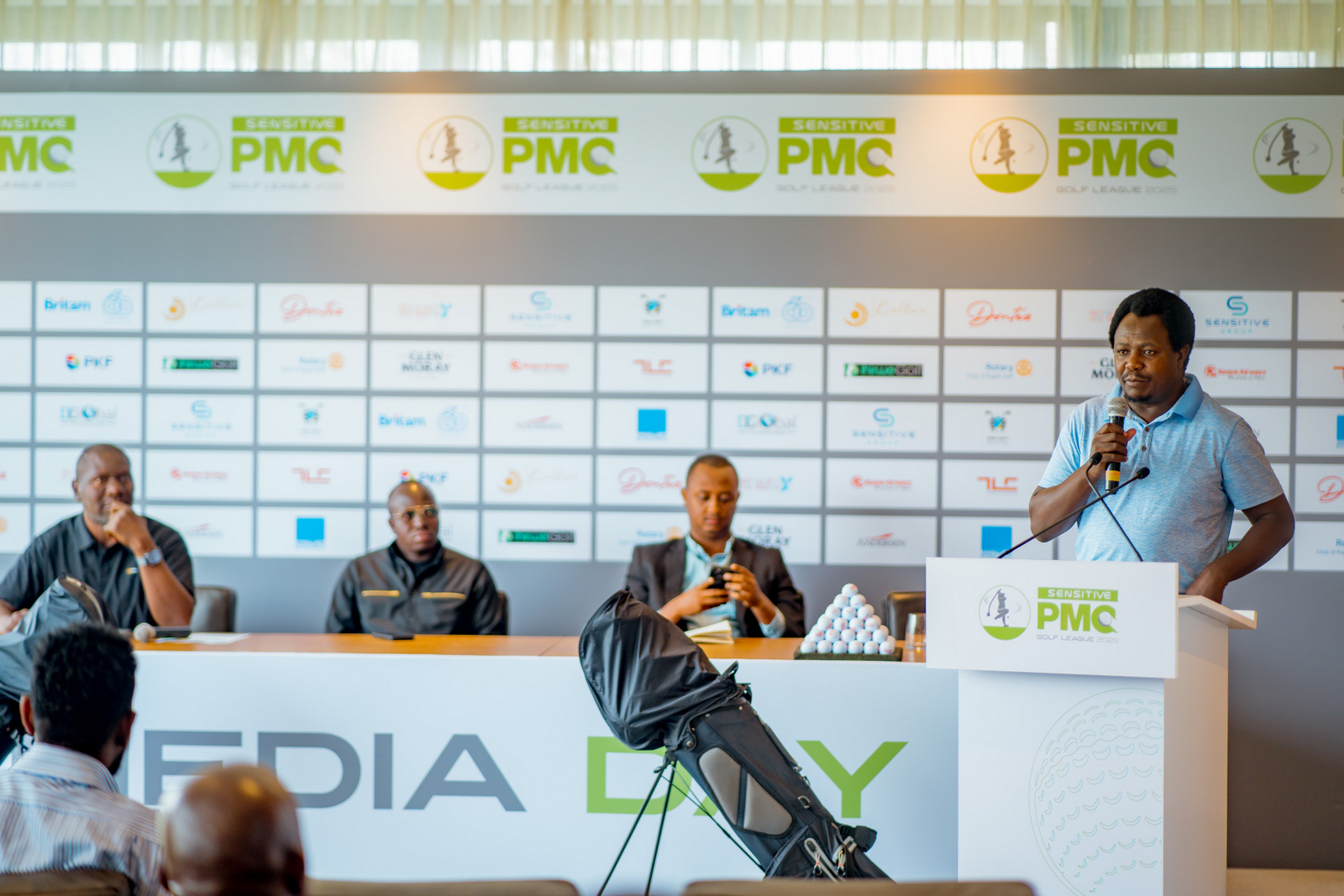 Abakinnyi ba Golf banyuzwe n'uko PMC Sensitive Golf League igiye kujya ikinwa n'abakinnyi barimo abakina kinyamwuga