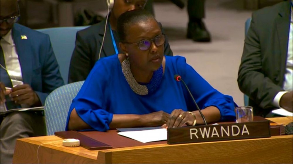 Amb. Rugwabiza yagaragaje ko ibyavuzwe na Amerika n'u Bwongereza bidafite ishingiro
