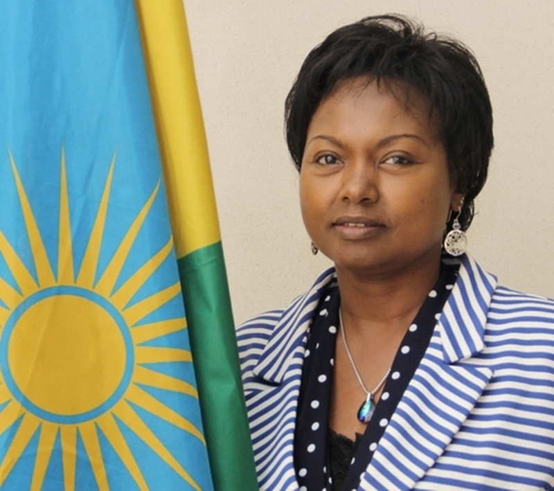 Amb. Mukantabana Mathilde, uhagararaiye u Rwanda muri USA