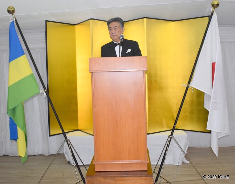 Ambasaderi Masahiro Imai avuga ko azaharanira kongera ishoramari ry'igihugu cye mu Rwanda